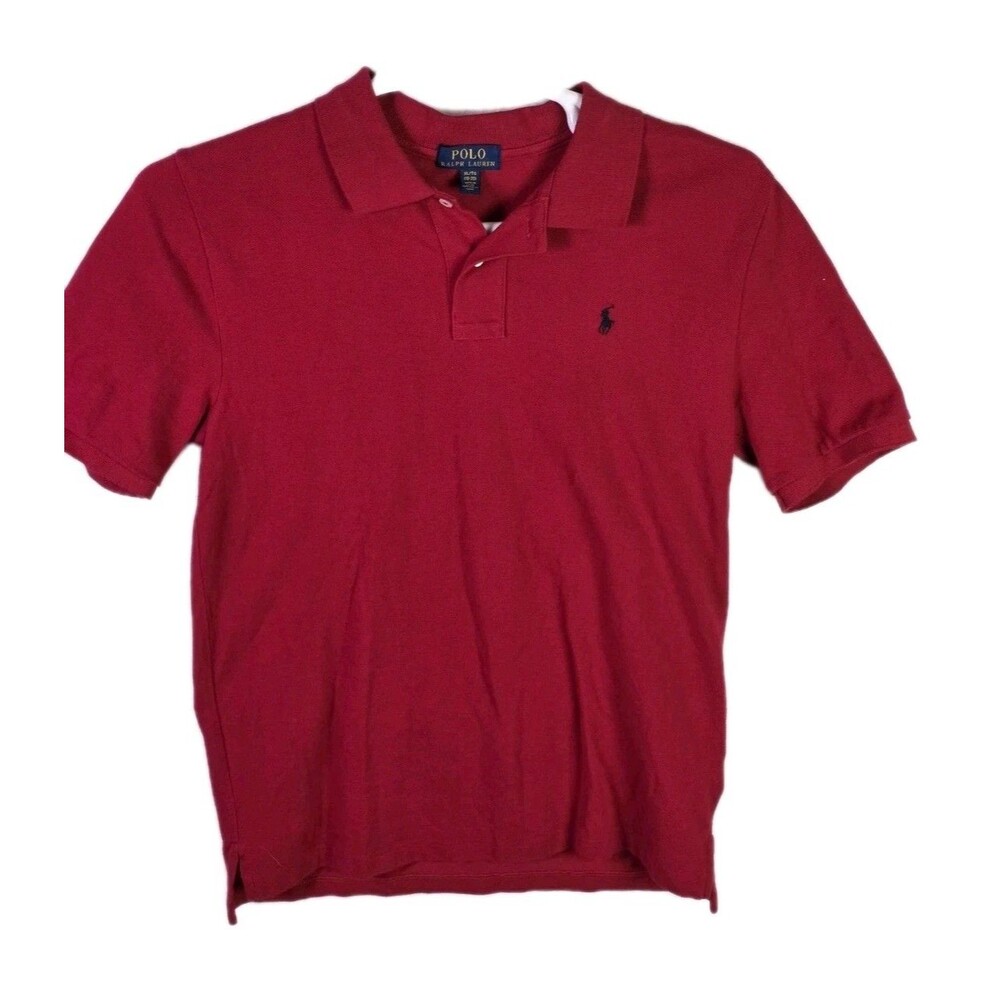 Polo Ralph Lauren Teens (18-20 ) Red Short Sleeve Shirt